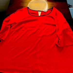 Red top from Penningtons size 2x with special sleeves